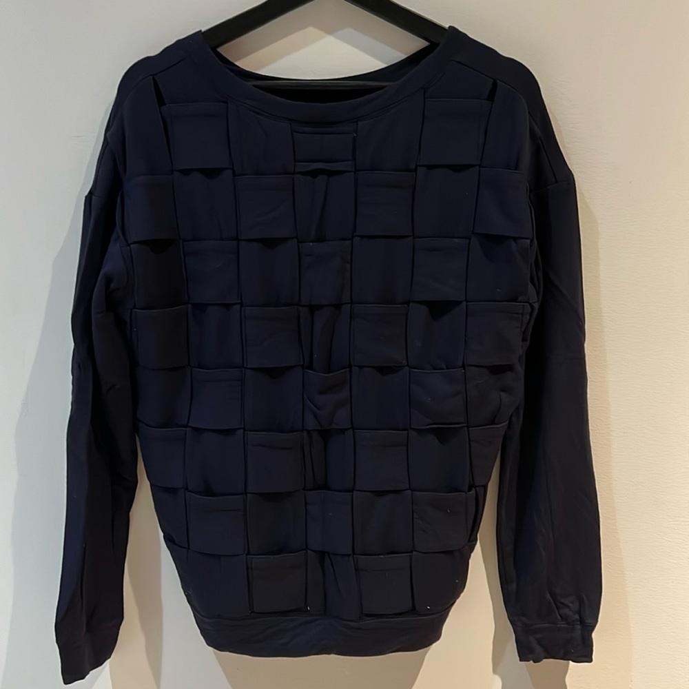 Unique patchwork vintage sweater